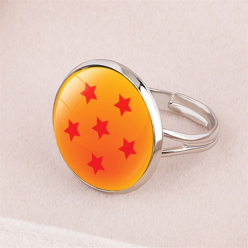 dragon ball anime adjustable ring