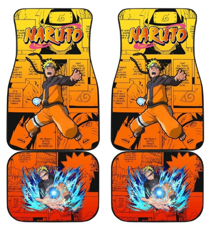wholesale Characters Akatsuki Shield Car Floor Mats for Teen Boys