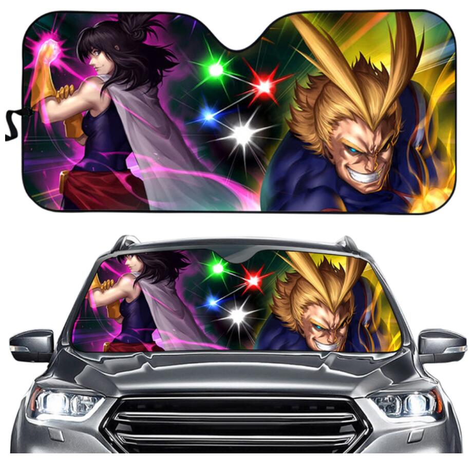 My Hero Acaemia anime printed car windshield sunshade reflector