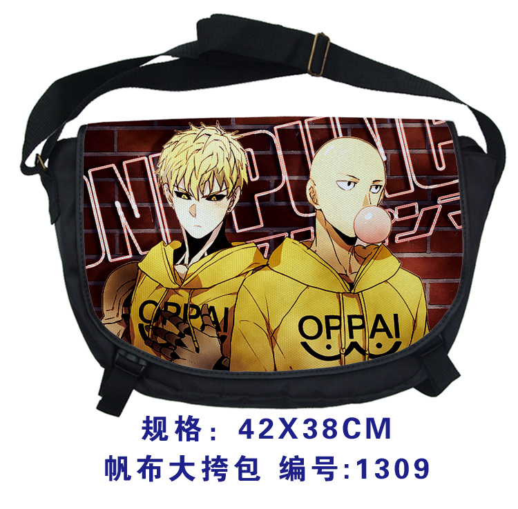 one punch man anime bag