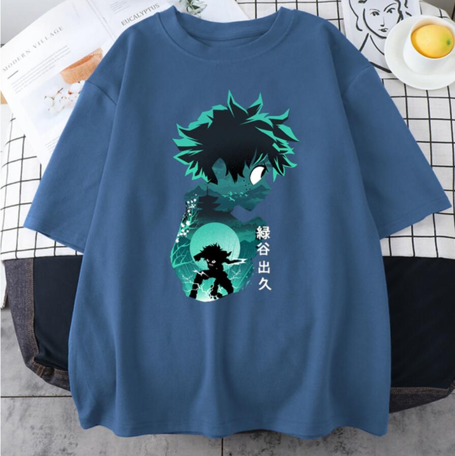 My Hero Acaemia anime 11 colours T-shirt