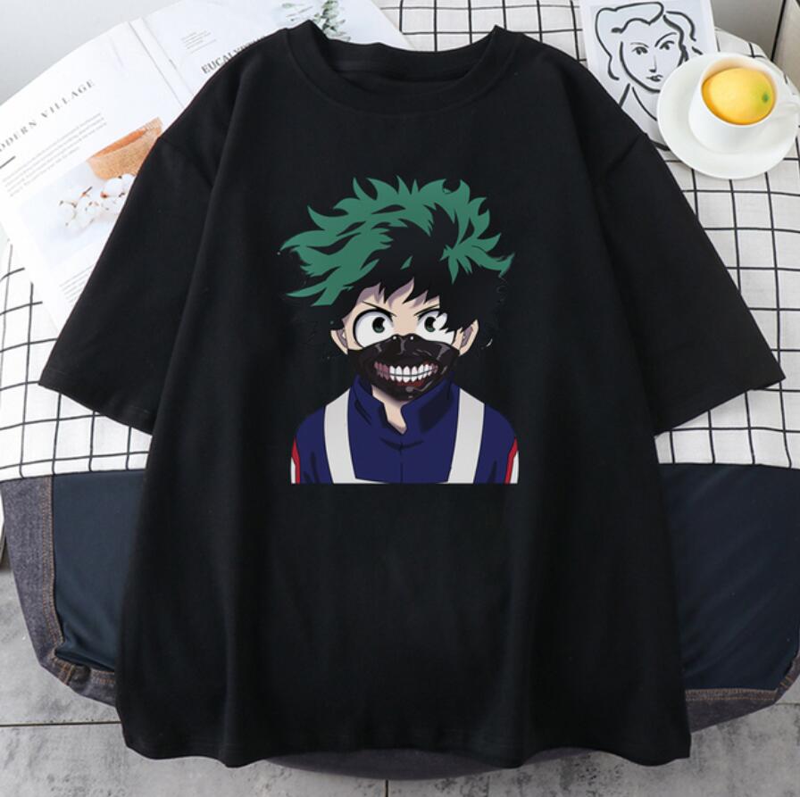My Hero Acaemia anime BLACK T-shirt 12 styles