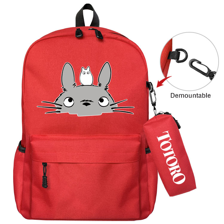 totoro anime  bag set