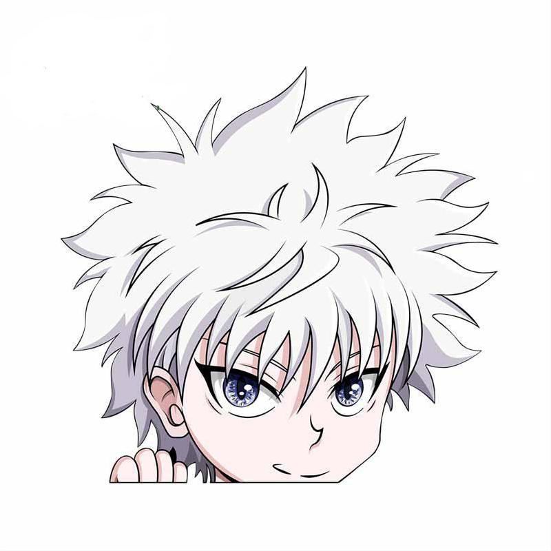 hunter anime car sticker
