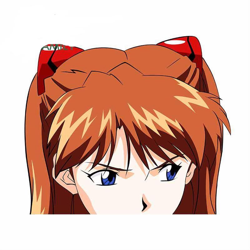 eva anime car sticker