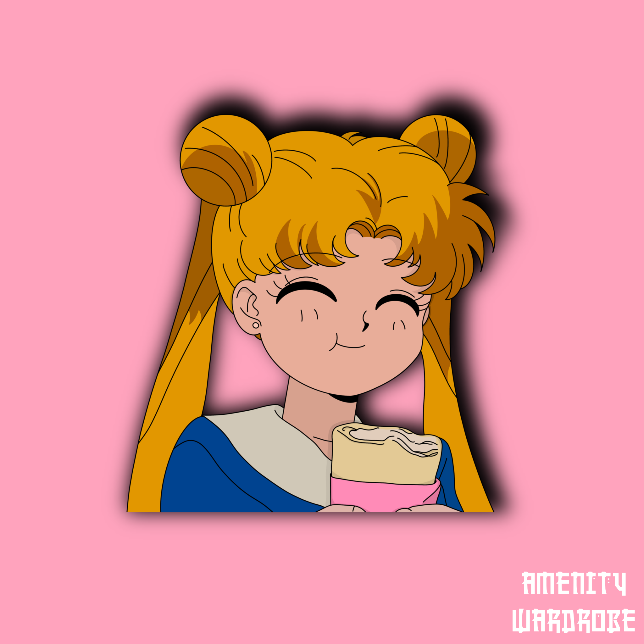sailormoon anime car sticker