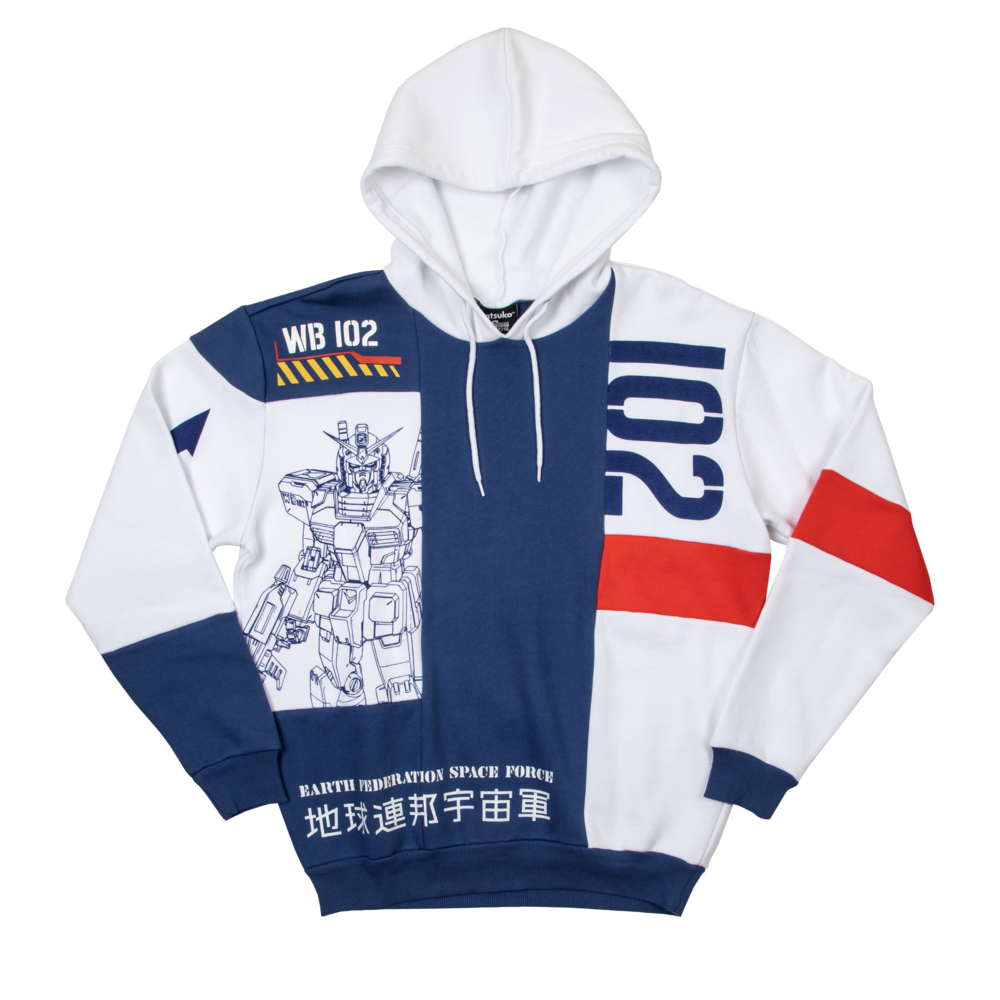 Gumdam anime long sleeves hoodie