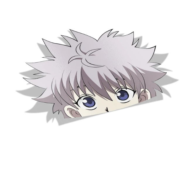 hunter anime car sticker