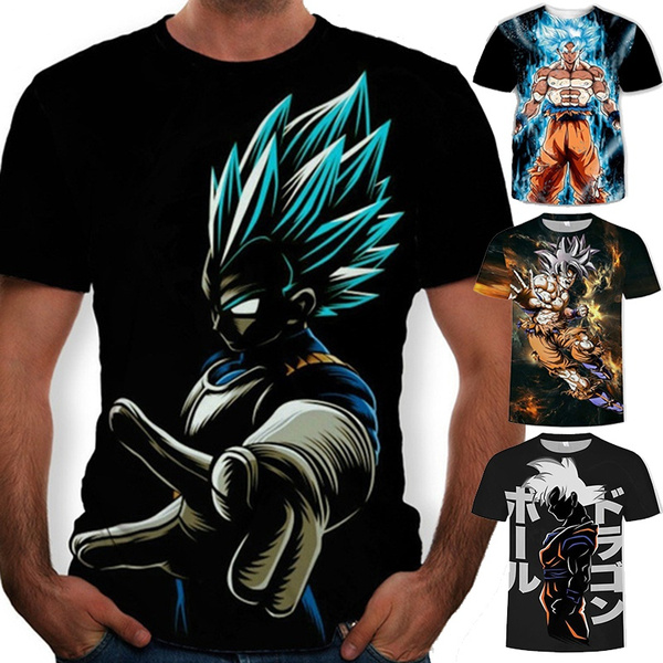 dragon ball anime 3D Printing T-shirt