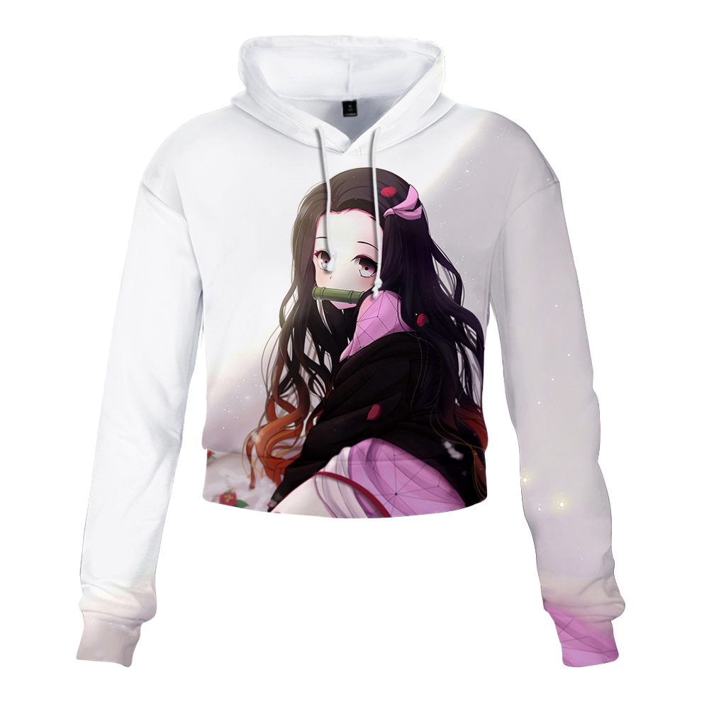 Demon Slayer Kimets anime white hoodie 13 styles