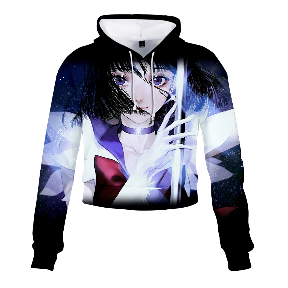 Sailor Moon anime black hoodie 6 styles