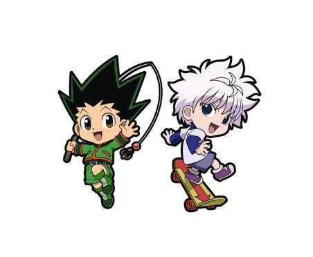 hunter anime car sticker