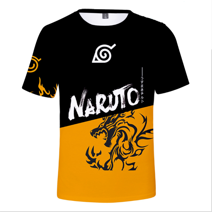 naruto anime  3d short sleeve T-shirt