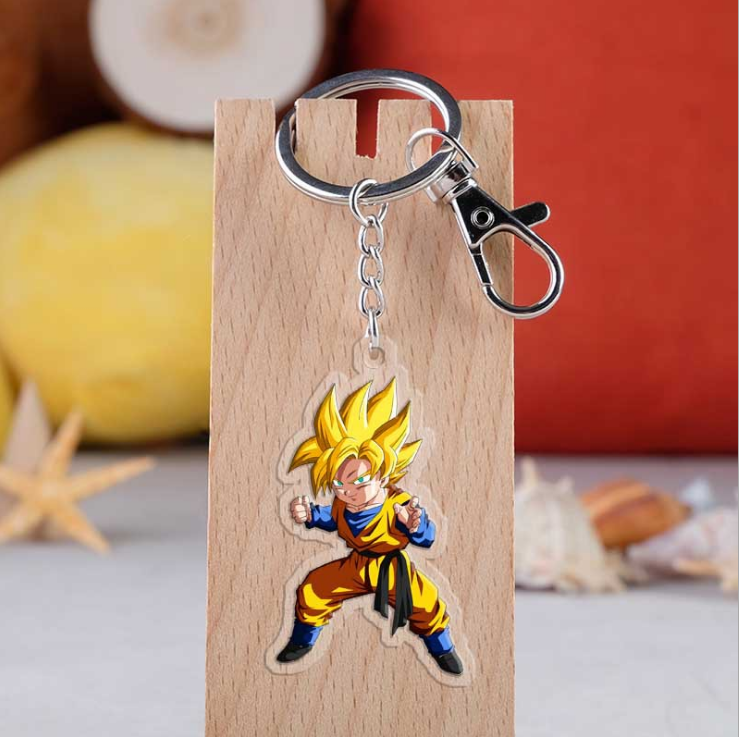 dragon ball anime keychain