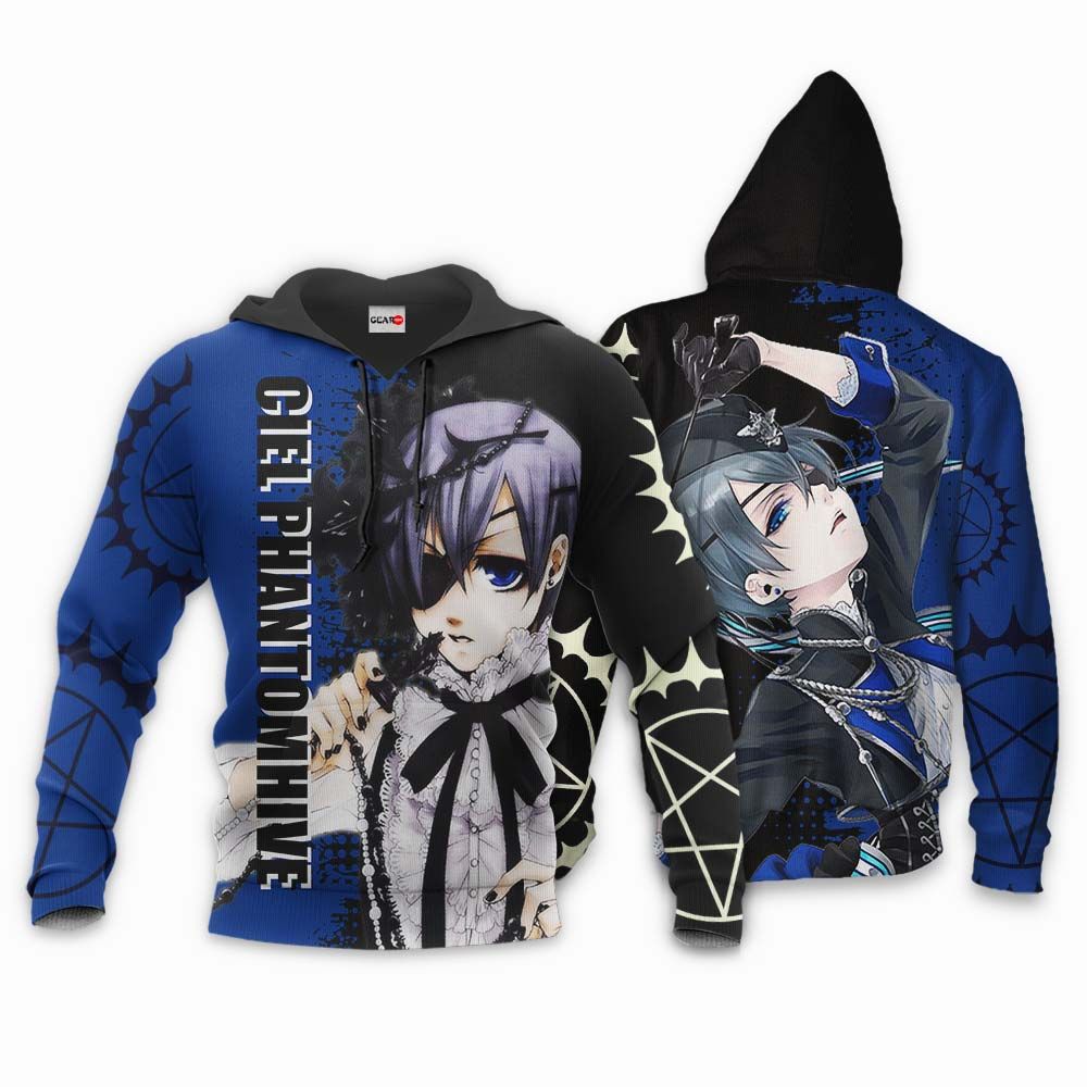 Kuroshitsuji anime hoodie & zip hoodie 6 styles