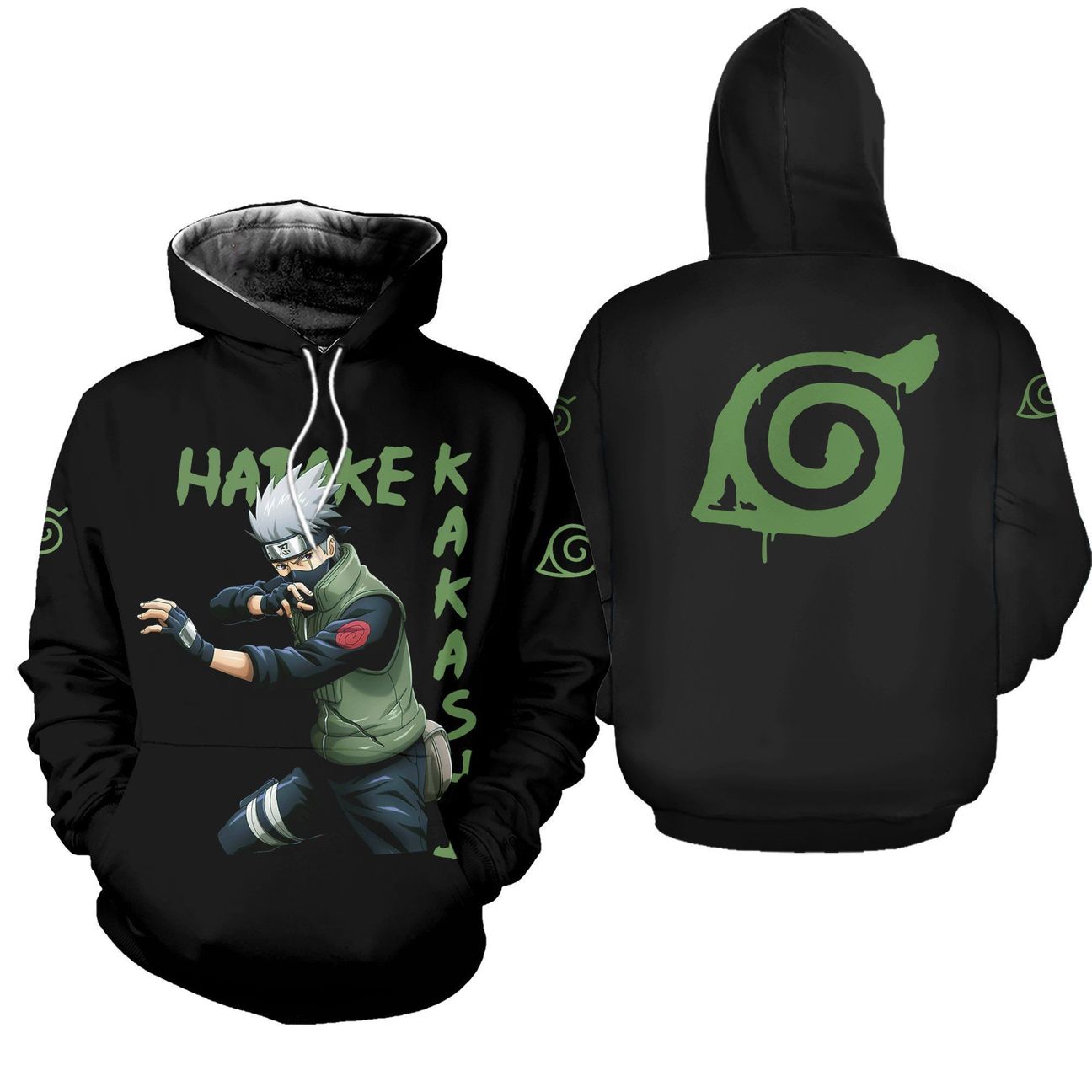 Naruto anime hoodie & zip hoodie 10 styles