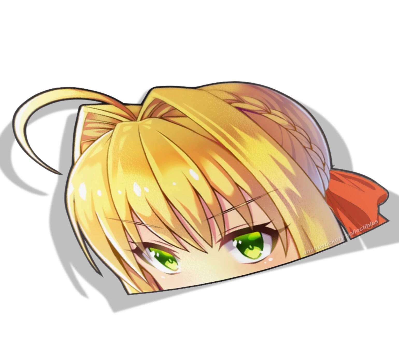 Fate Stay Night anime car sticker