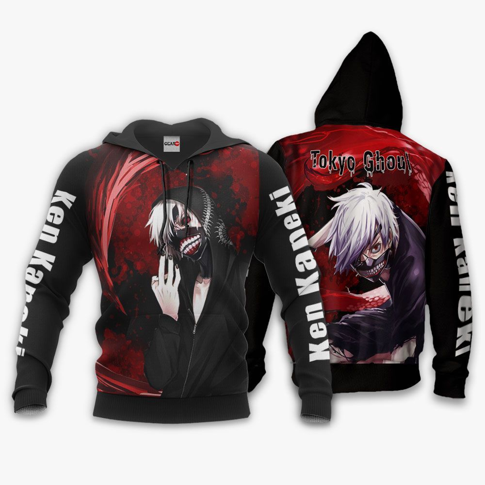 Tokyo Ghoul anime hoodie & zip hoodie 12 styles