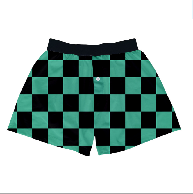 demon slayer anime 3D printed boxer underwear