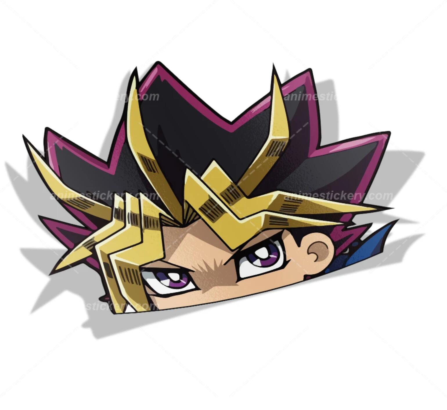 Yu Gi Oh anime car sticker 2 styles