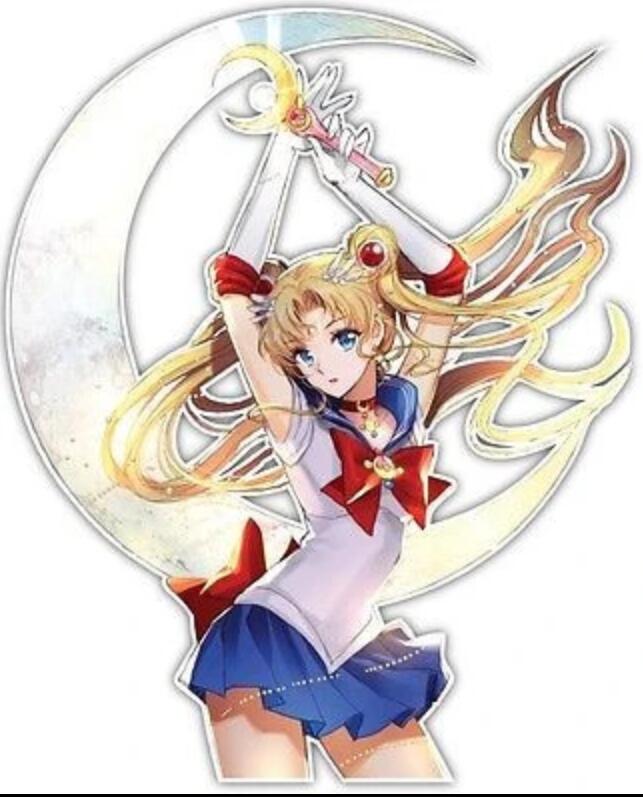 Sailor Moon anime car sticker 8 styles