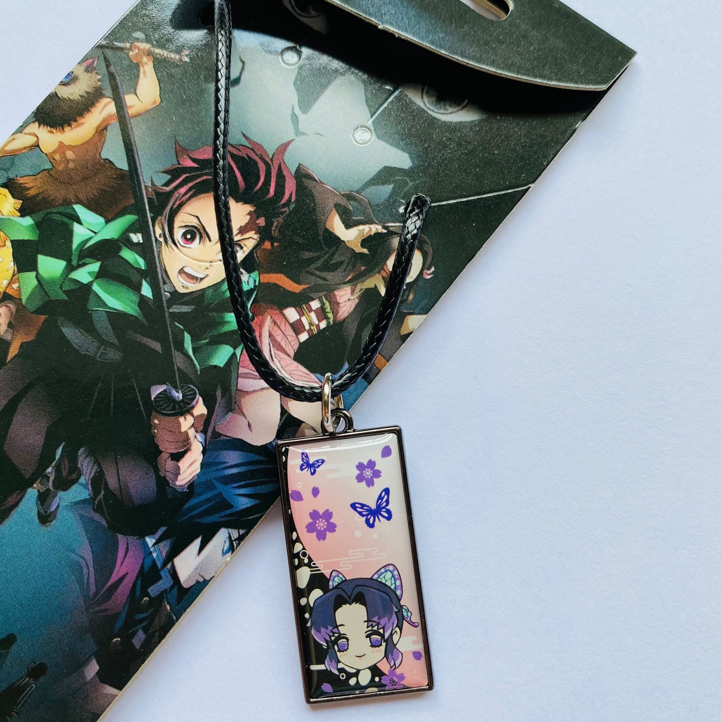 demon slayer kimets anime necklace