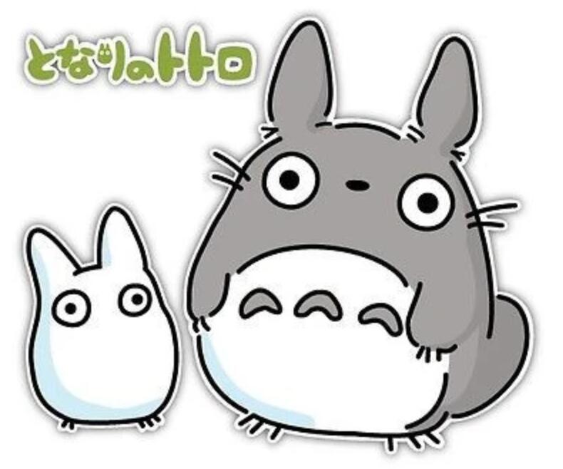 Totoro anime car sticker 8 styles