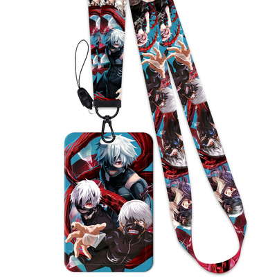 tokyo ghoul anime lanyard phonestrap ( 45cm*2.5cm )