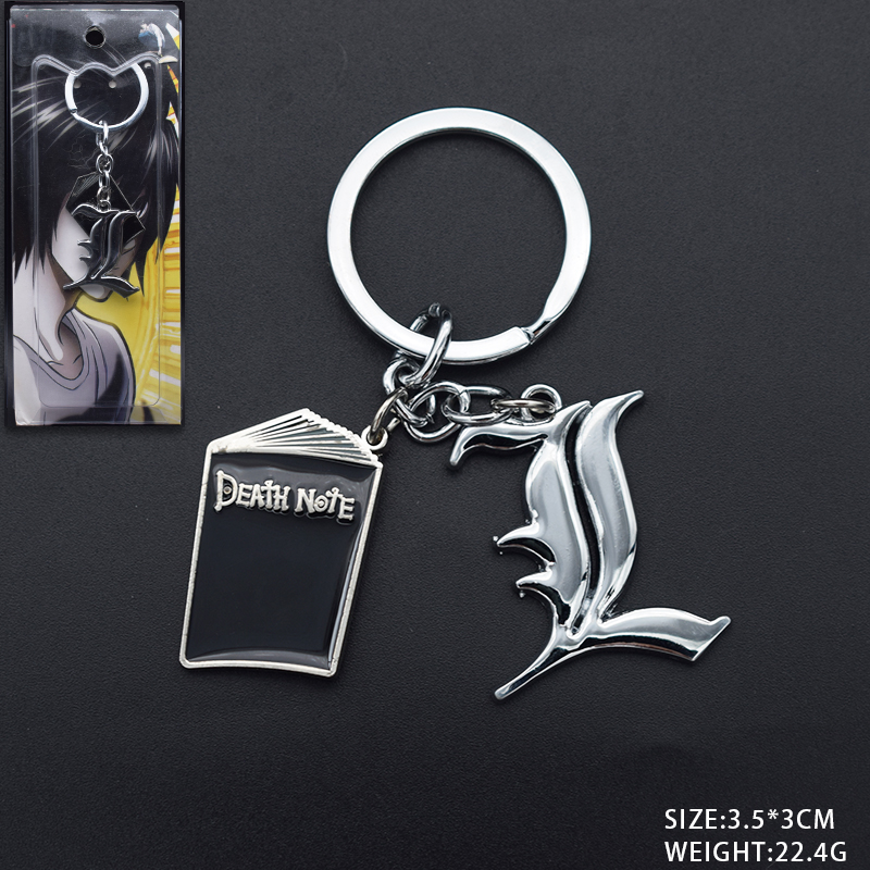 death note anime keychain