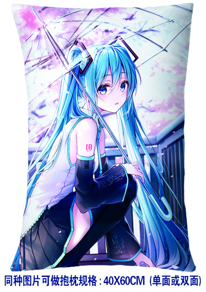 miku hatsune anime cushion (40*60cm)