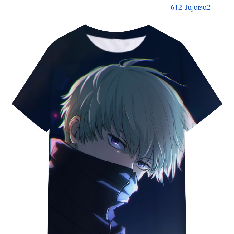 jujutsu kaisen anime 3D Printing T-shirt
