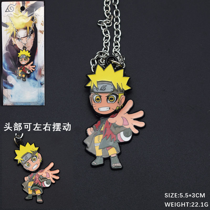naruto anime necklace