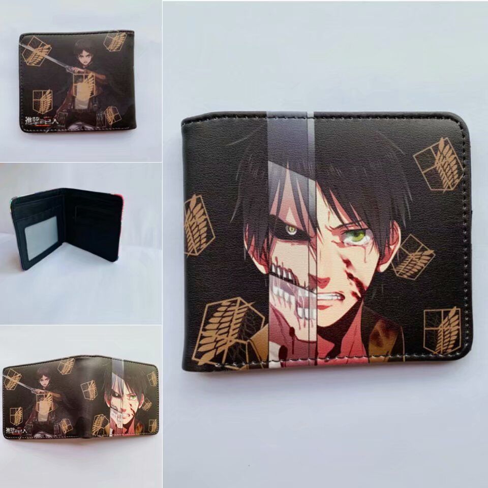 Attack on Titan anime wallet 2 styles