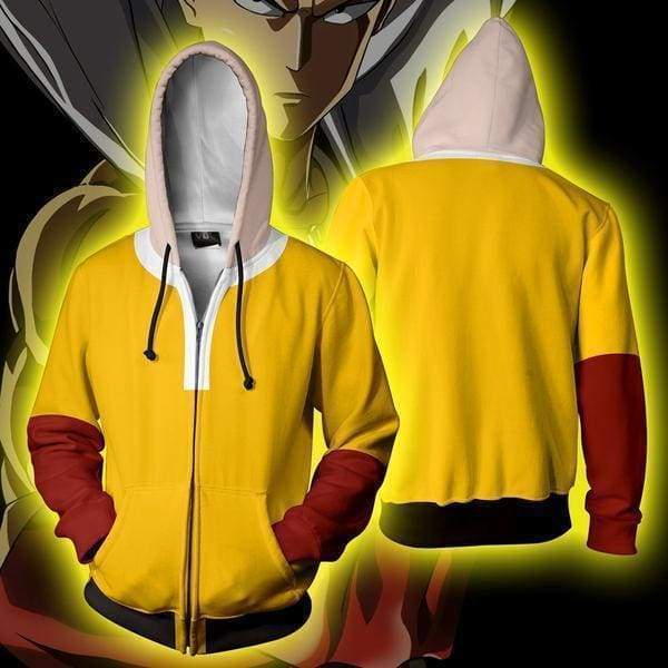 one punch man anime hoodie