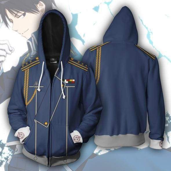 fullmetal alchemist anime hoodie