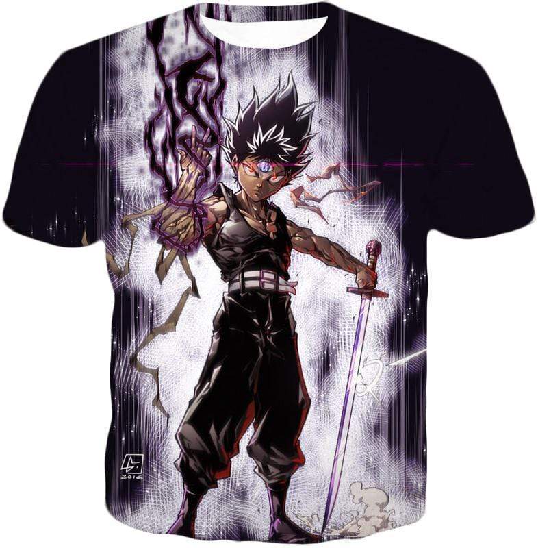 YuYu Hakusho anime 3D Printing T-shirt