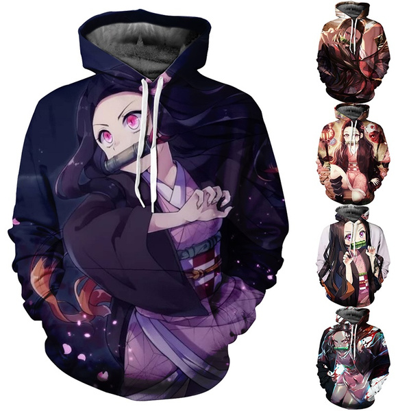 demon slayer kimets anime 3d printed hoodie