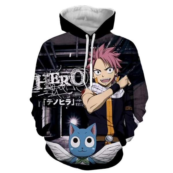 fairy tail anime 3D Printing hoodie