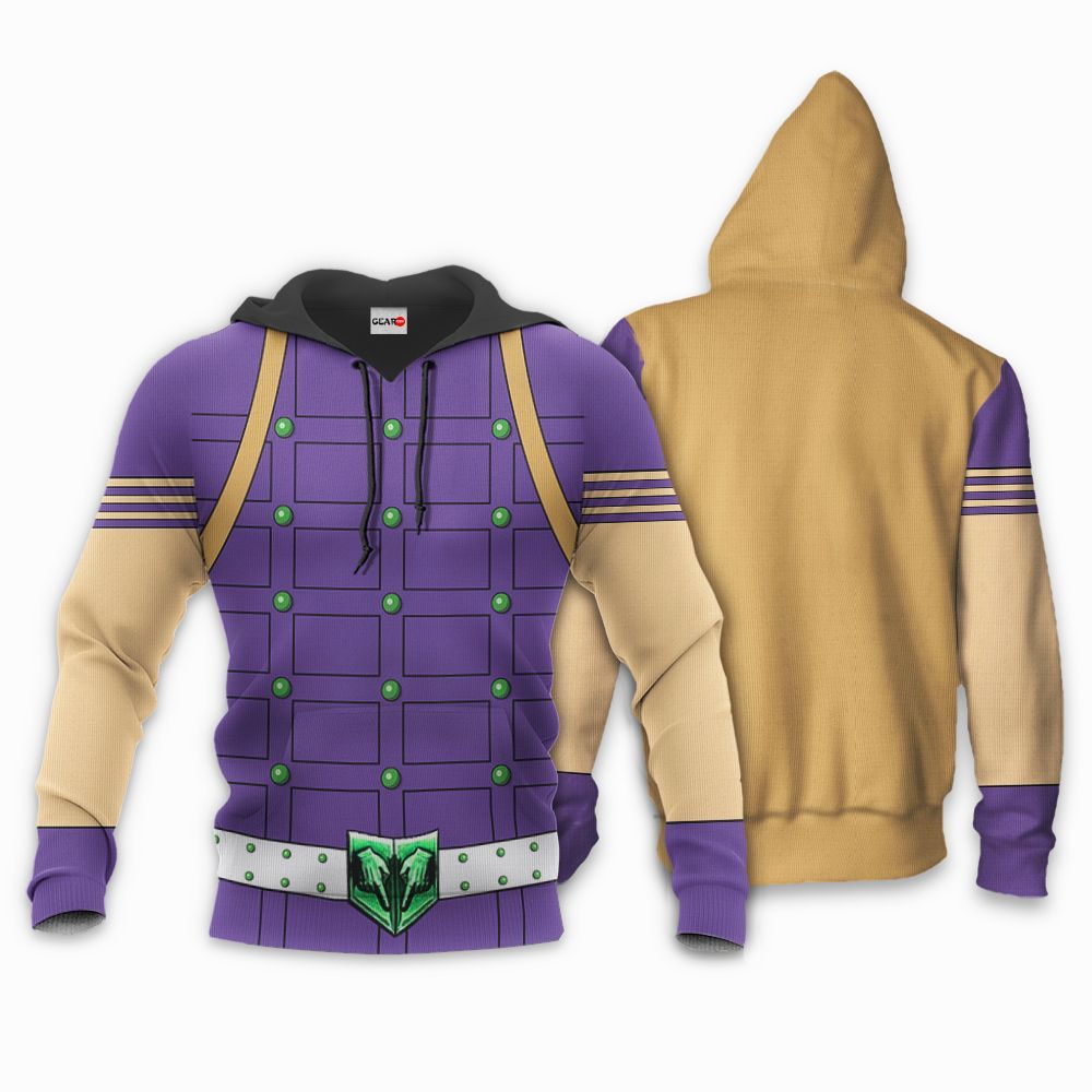 Jojos Bizarre Adventure anime body shape hoodie & zip hoodie 16 styles