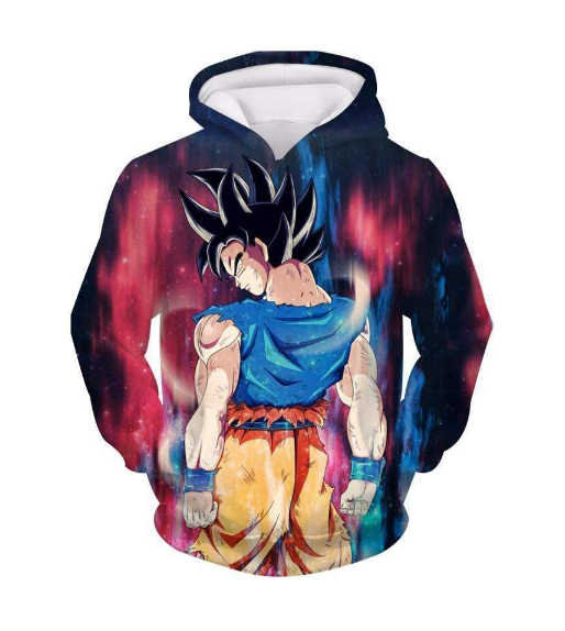 dragon ball anime 3D Printing hoodie