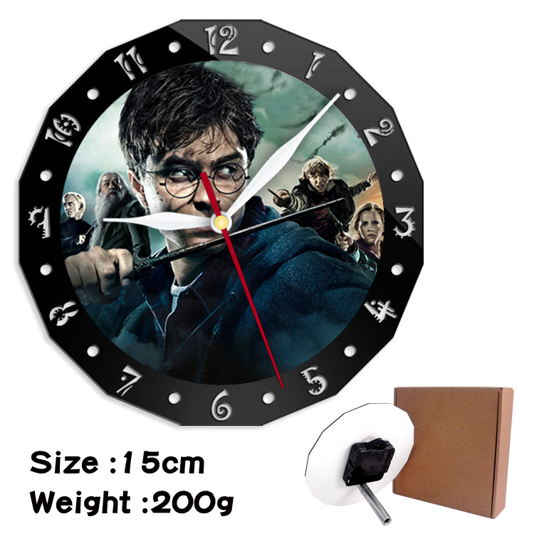 Harry Potter anime wall clock