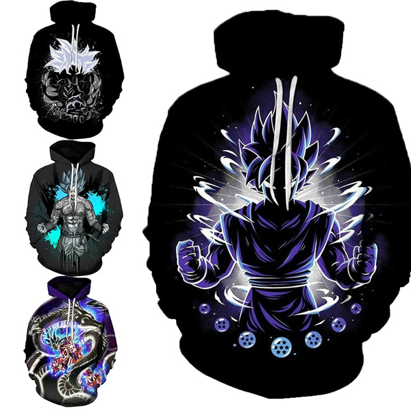 dragon ball anime 3D Printing hoodie