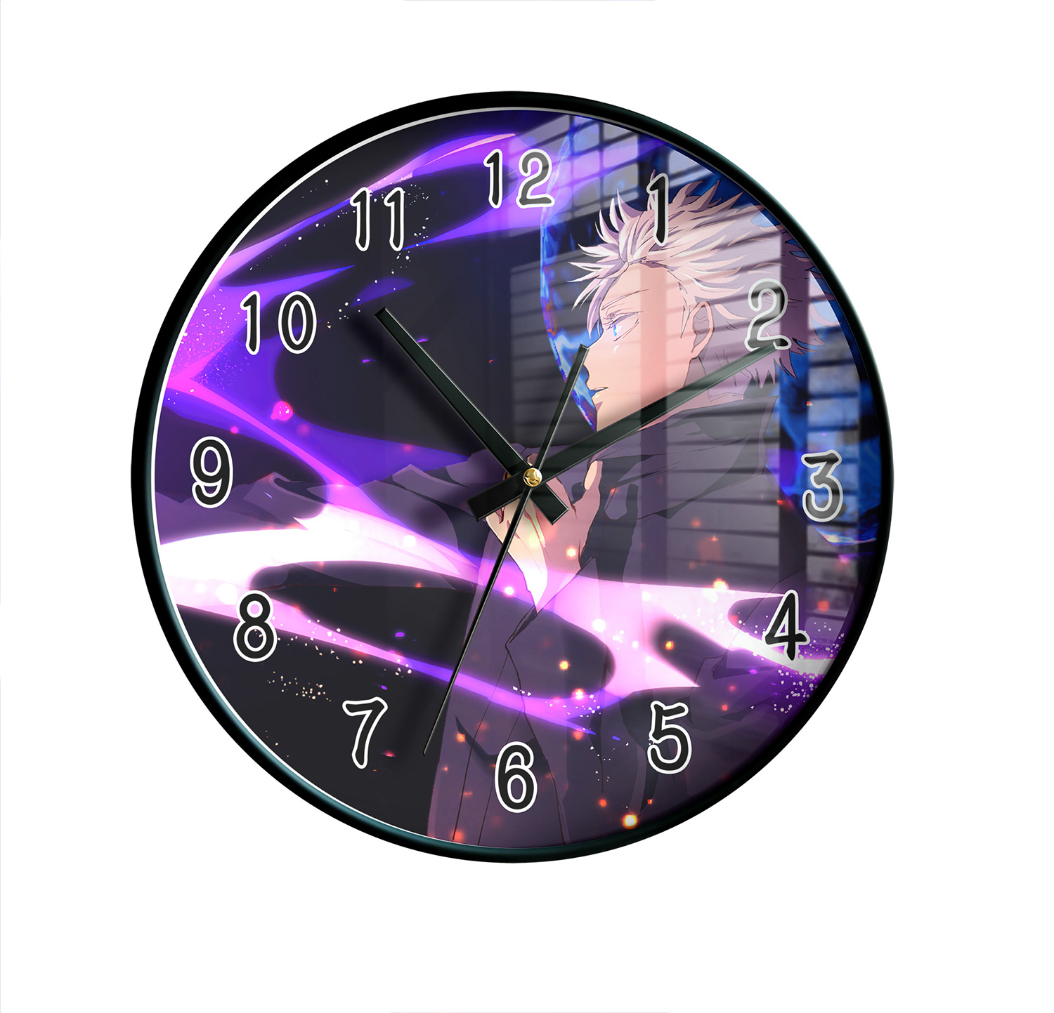 jujutsu kaisen anime wall clock