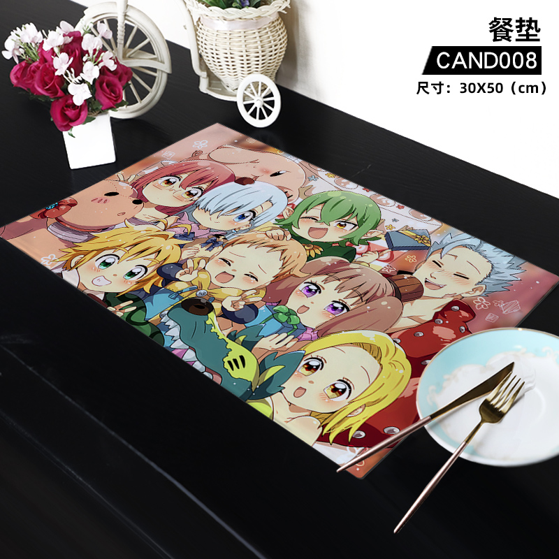 seven deadly sins anine desk pad 30*50cm