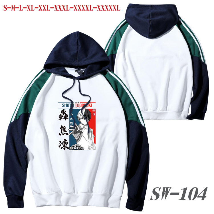 my hero academia anime hoodie