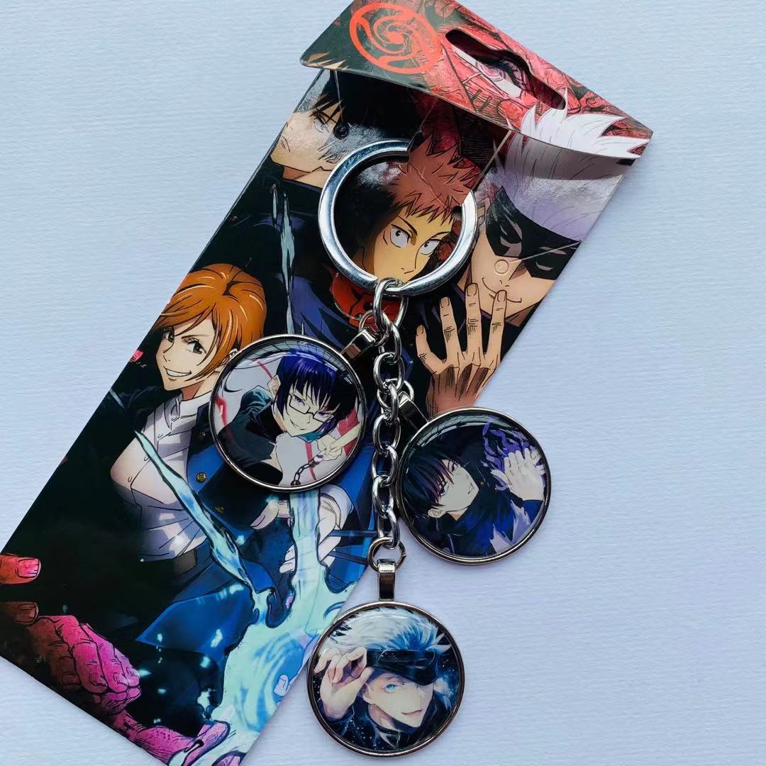 jujutsu kaisen anime keychain