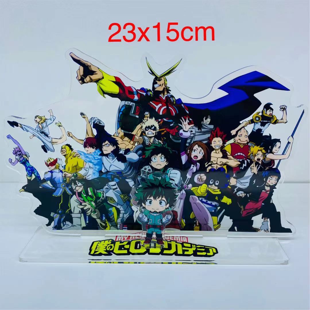 My Hero Acaemia anime standing sign
