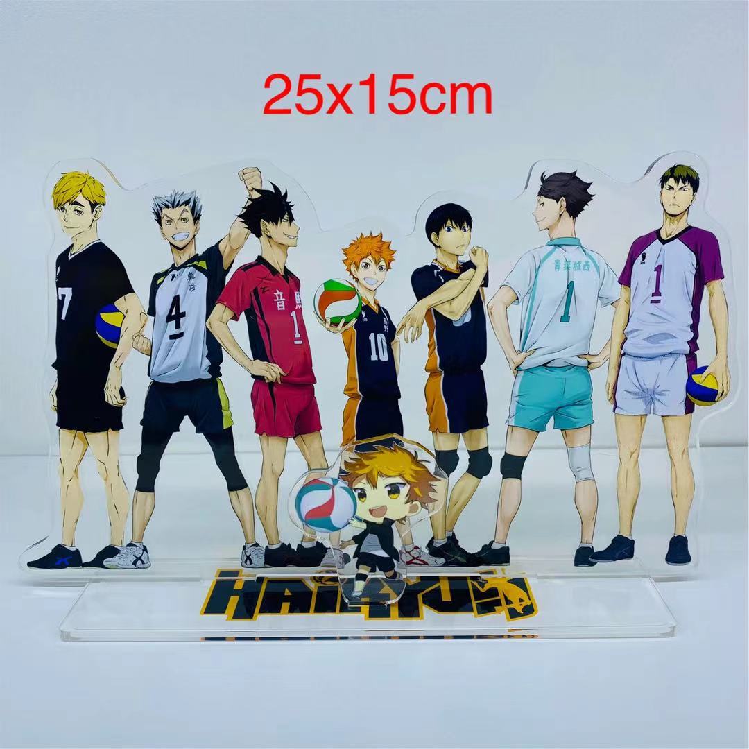 Haikyuu anime standing sign