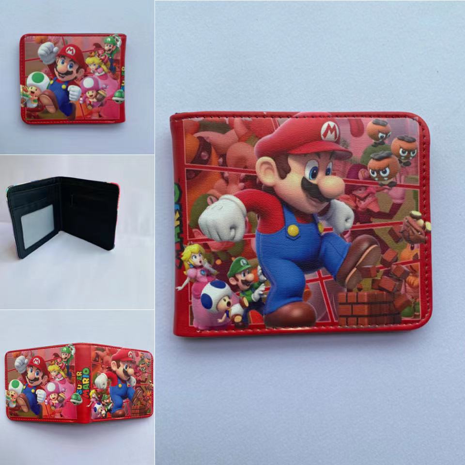 super mario anime wallet