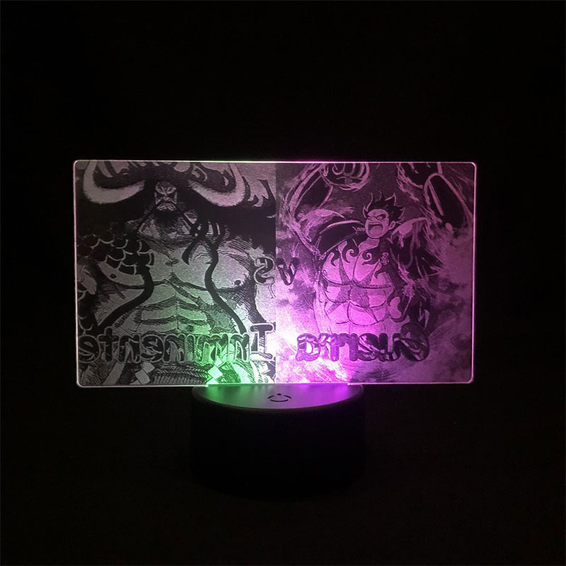 One Piece anime 7 colours LED light